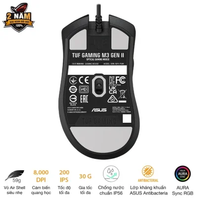 Chuột Gaming Asus TUF M3 Gen II ANC4 11zon