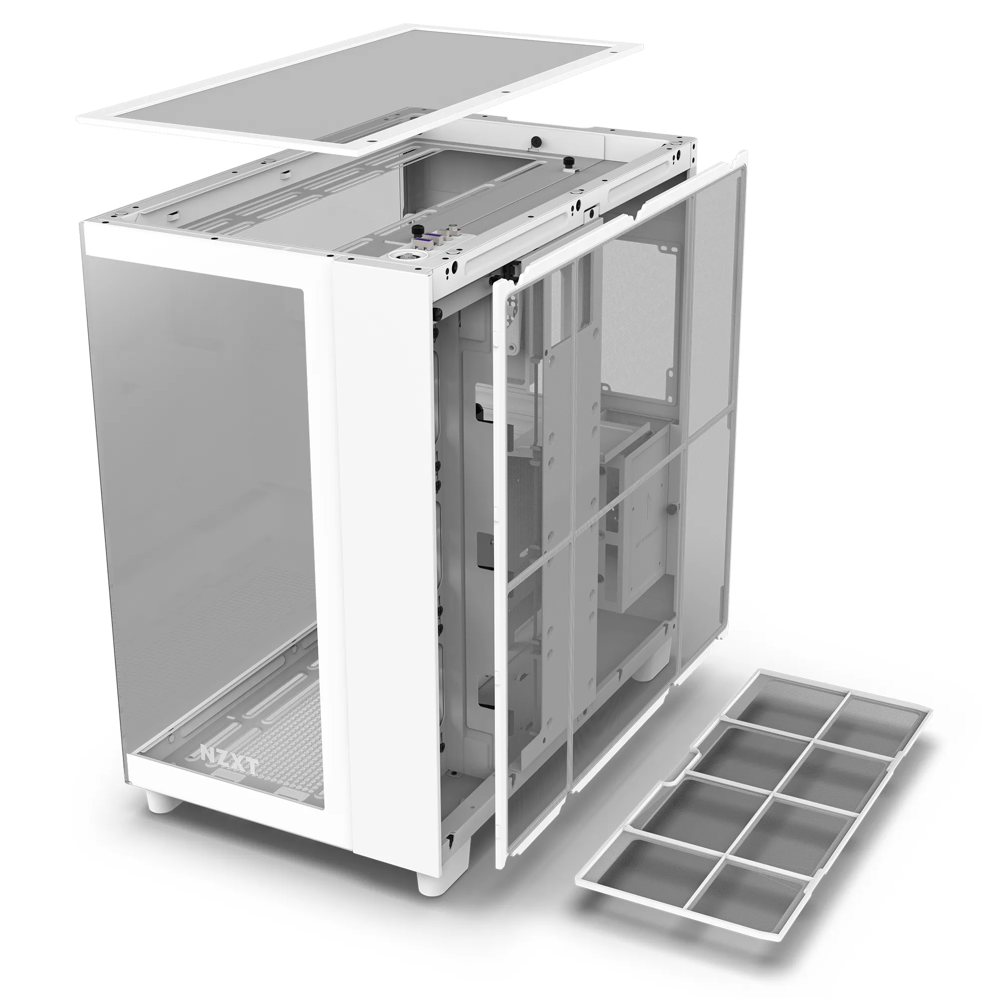 Vỏ máy tính NZXT H9 Elite White ANC92 11zon