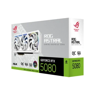 Card màn hình ASUS ROG Astral GeForce RTX 5080 16GB GDDR7 White OC Edition ASUS ROG Astral GeForce RTX 5080 16GB GDDR7 White OC Edition 6