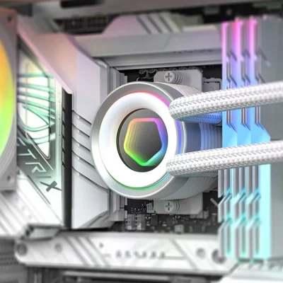 Tản Nhiệt Nước ID-COOLING FX240 INF ARGB WHITE Tan Nhiet Nuoc ID COOLING FX240 INF ARGB WHITE 5