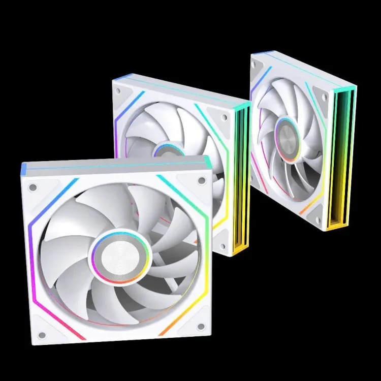 FAN CASE JUNGLE LEOPARD 4RS ULTRA ARGB TRẮNG - Syn Main