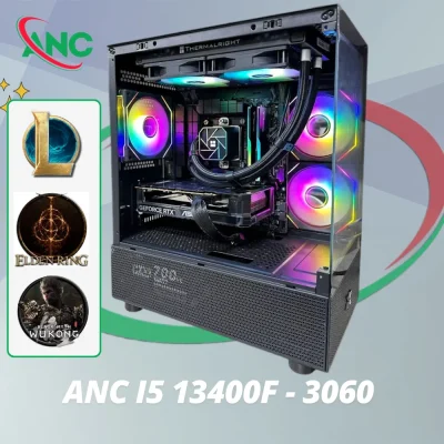 BỘ PC ANC  I5 14TH - 5060 | I5 14400F | 32GB | SSD M2 512G | 5060 8GB | Tản nước 240