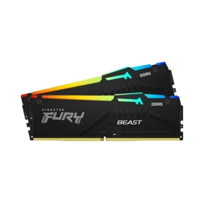 RAM Kingston Fury Beast RGB 32GB (2x16GB) 6000M DDR5