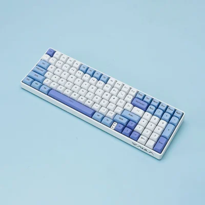 Bàn Phím Cơ AULA S100 PRO Gaming 3 Mode (Xanh dương+trắng+tím/ Red switch) ANC20