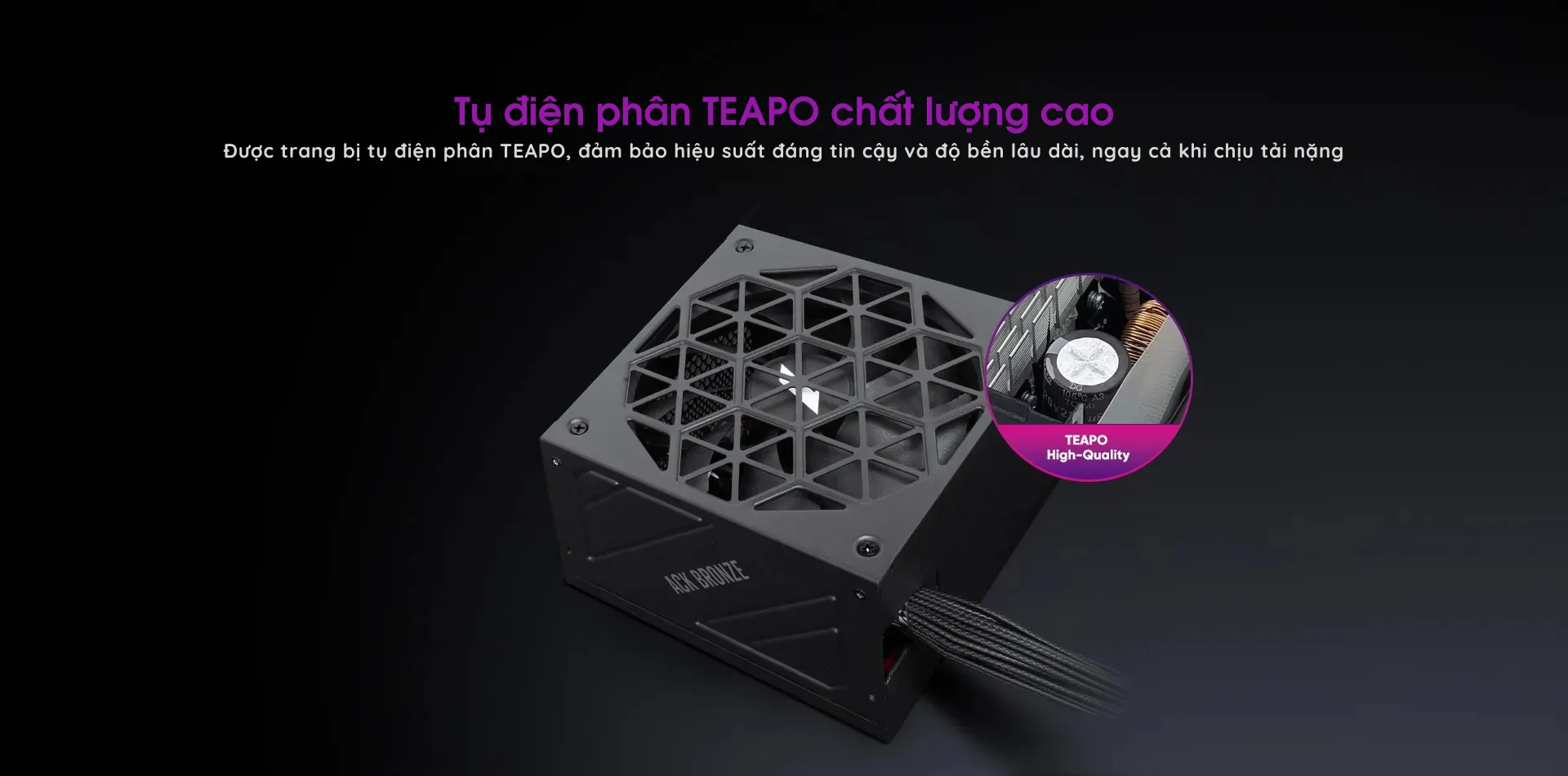 NGUỒN FIRST PLAYER (1STPLAYER) ACK-BRZ-750 750W ĐEN (80 PLUS BRONZE) ANC3