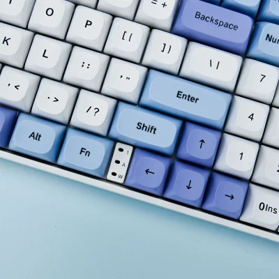 Bàn Phím Cơ AULA S100 PRO Gaming 3 Mode (Xanh dương+trắng+tím/ Red switch) ANCAULA22