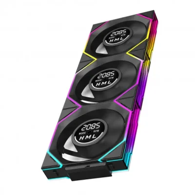 Fan Case Leopard Interstellar V4 Black – (Set 3 Fan)