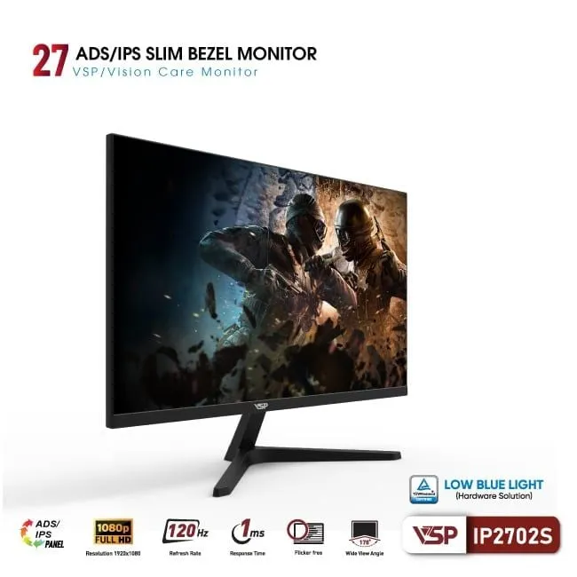 Màn Hình Phẳng VSP IP2702S 27'' IPS FHD 120Hz 1ms ANCVSP2 11zon 1