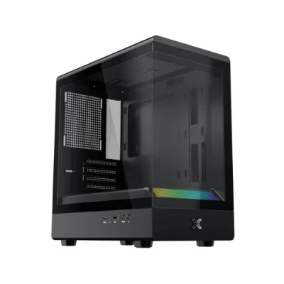 Case Xigmatek Pura MS M-ATX ARGB Lighting Bar - Black