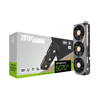 Card màn hình ZOTAC GAMING GeForce RTX 5070Ti SOLID SFF OC 16GB GDDR7