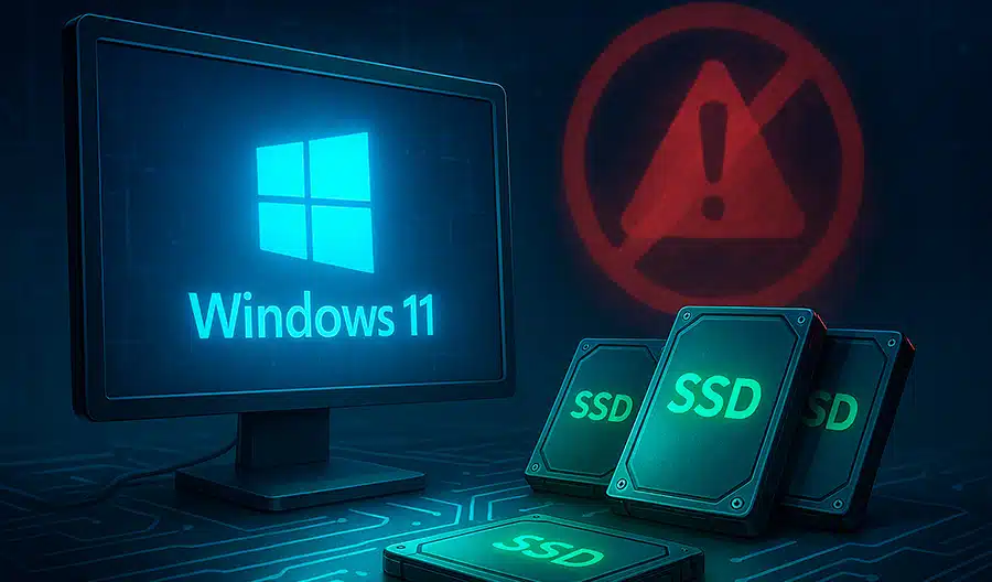 lỗi SSD trên Windows 11