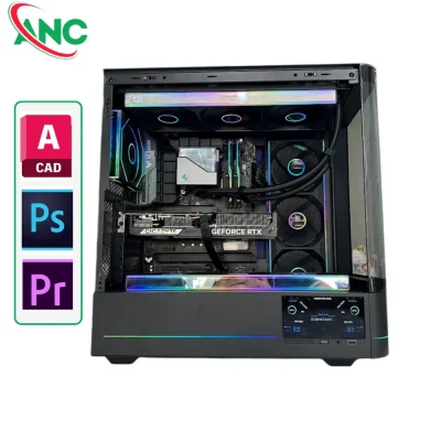 BỘ PC ANC  I9 14TH - 5070 |I9 14900K | 32GB | SSD M2 1TB | Tản nước 360