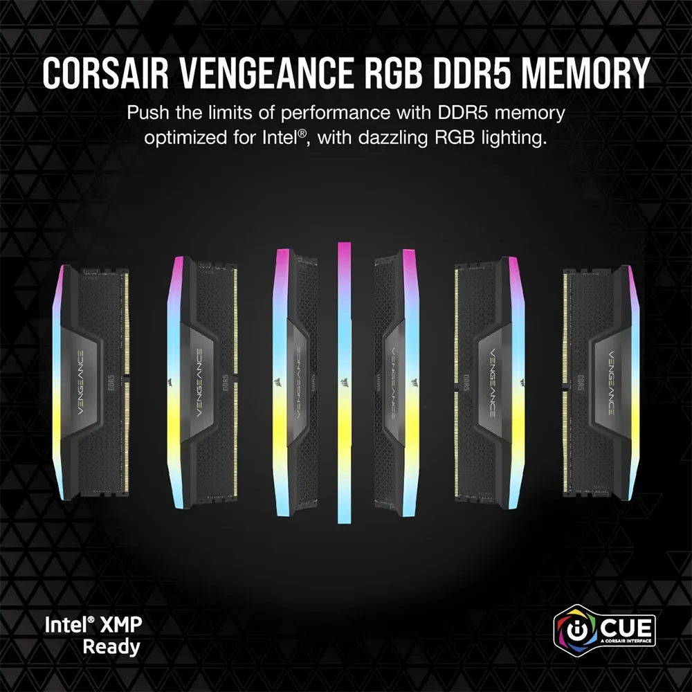 RAM CORSAIR VENGEANCE RGB 64GB (2x32GB) DDR5 6000Mhz ANCRAMCORSAI10 11zon