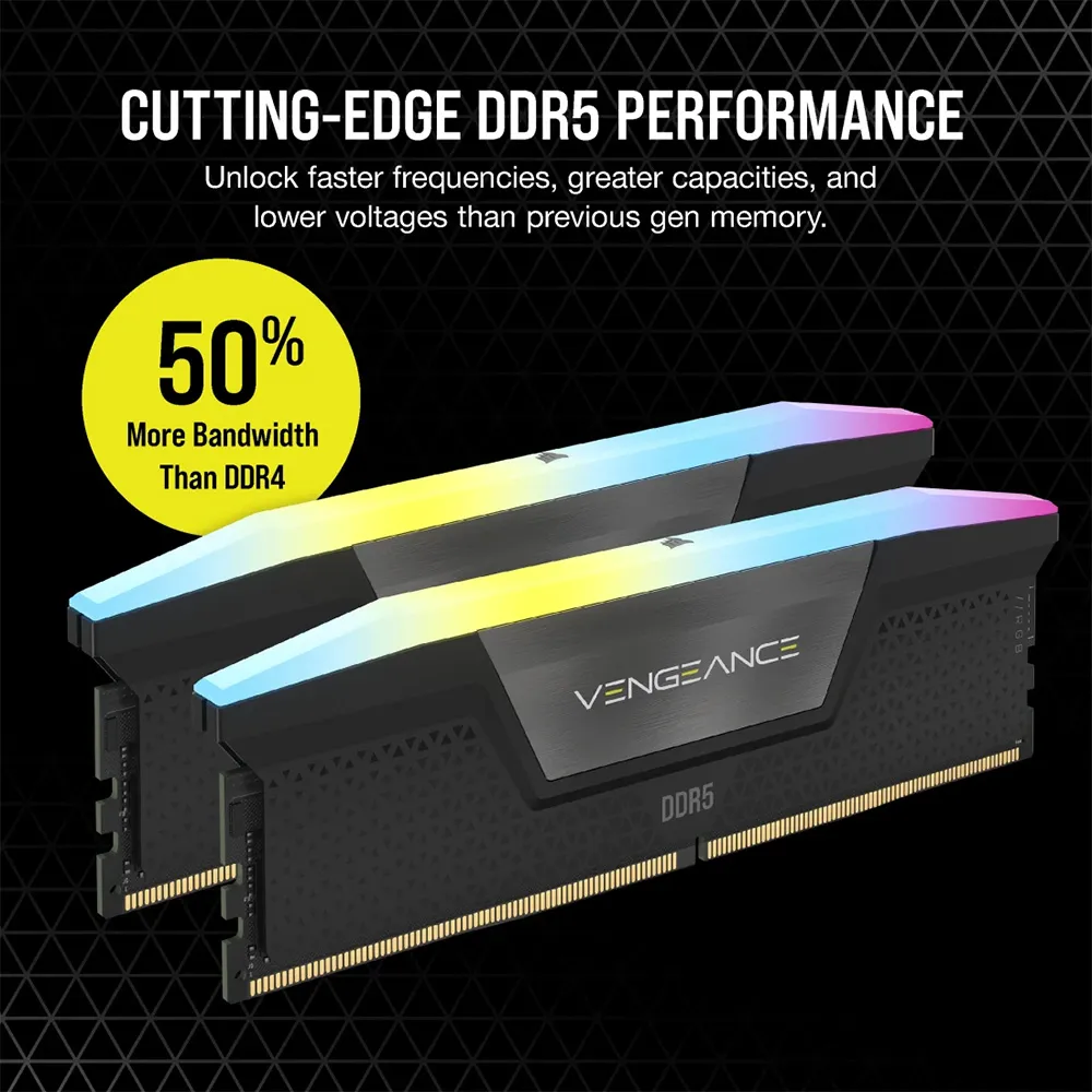 RAM CORSAIR VENGEANCE RGB 64GB (2x32GB) DDR5 6000Mhz ANCRAMCORSAI11 11zon