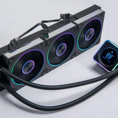 Tản nhiệt nước Leopard AstroBeat 360 Digital ARGB - BLACK ATROLBRAT7 11zon