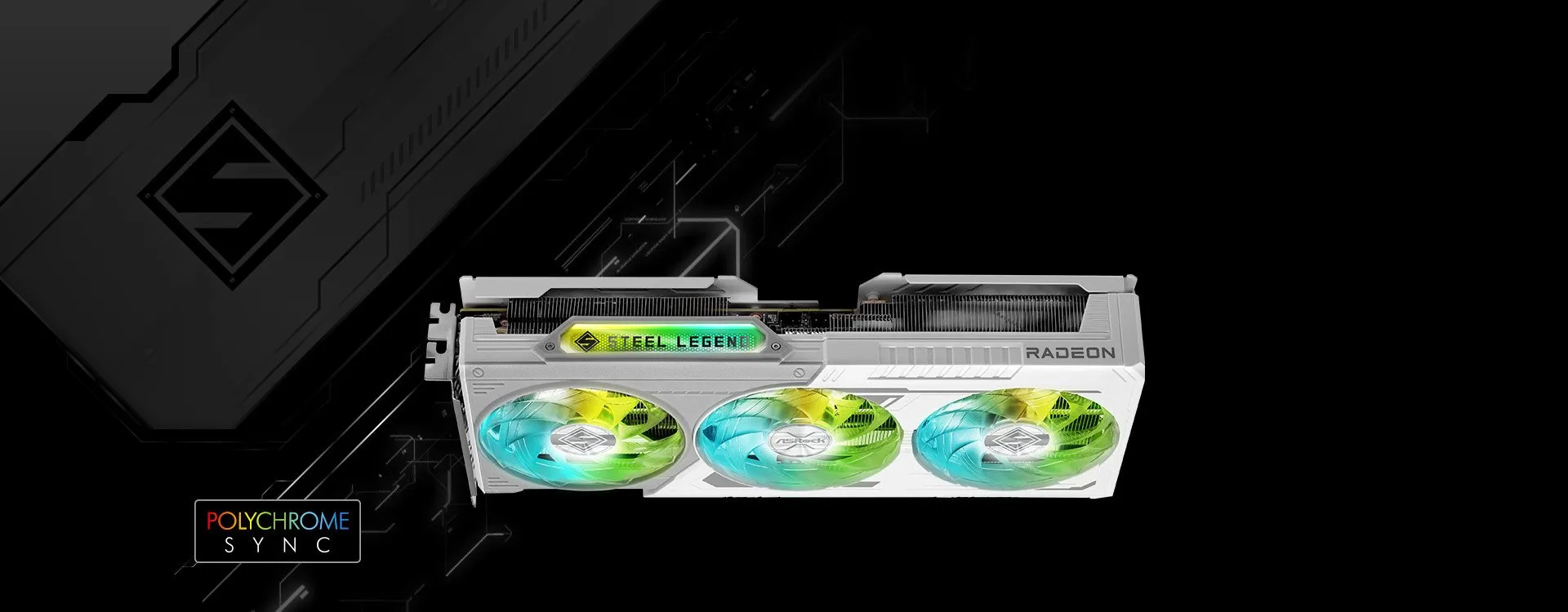 Card Màn Hình ASRock Radeon RX 9060 XT Steel Legend 16GB OC GDDR6 Y 11zon