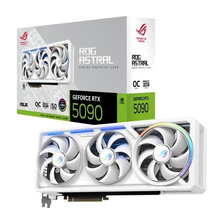 Card màn hình ASUS ROG Astral GeForce RTX 5090 32GB White GDDR7 anc101 11zon
