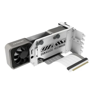 Bộ Dựng VGA Cooler Master Vertical GPU Holder Kit Ver 3 ( PCI 4.0 ) - WHTE 238 11zon
