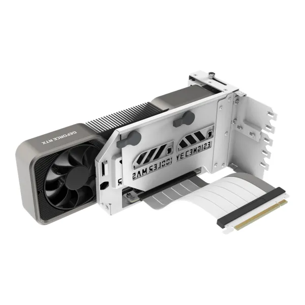 Bộ Dựng VGA Cooler Master Vertical GPU Holder Kit Ver 3 ( PCI 4.0 ) - WHTE 238 11zon