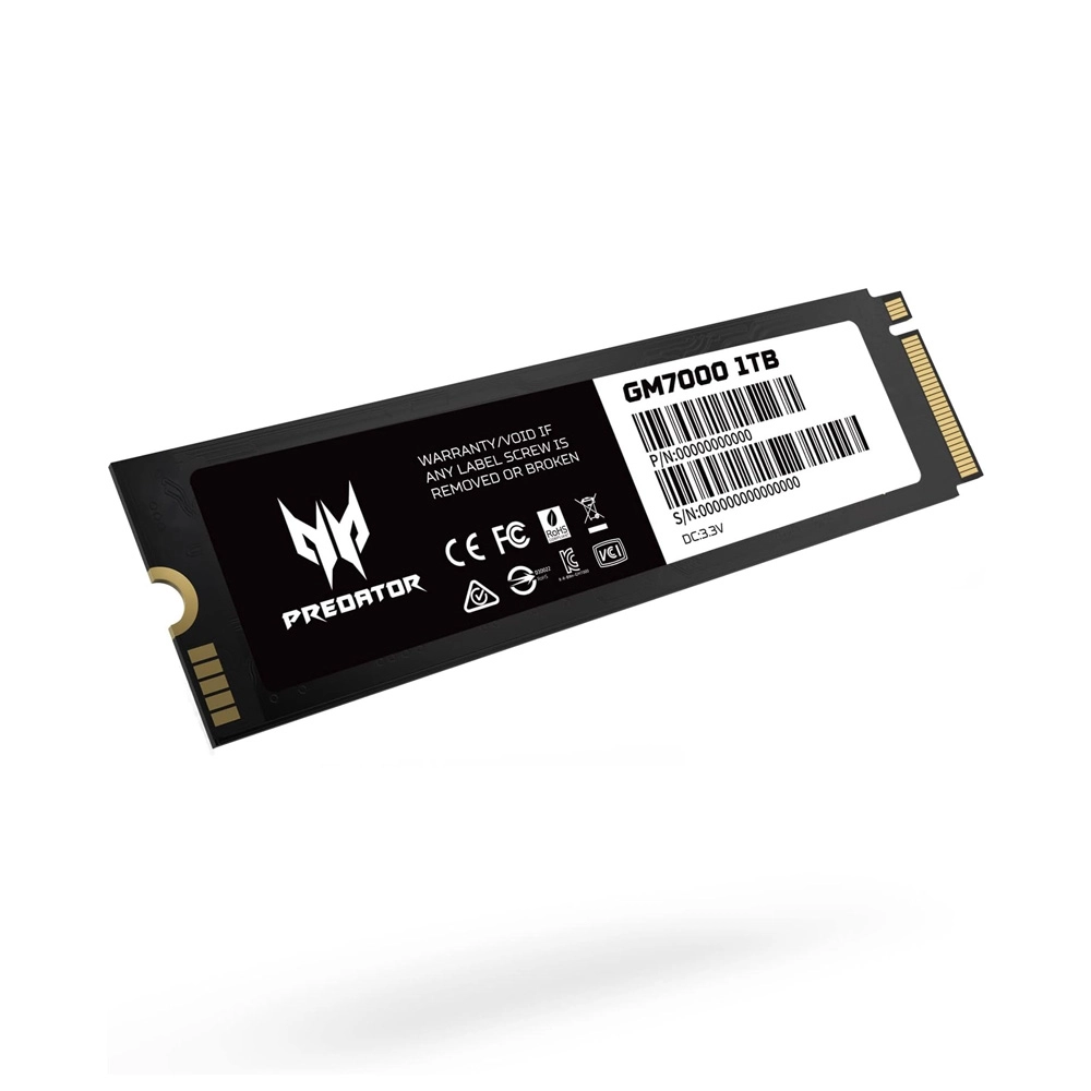 Ổ cứng SSD Acer Predator GM7000 1TB M.2 PCIe Gen4 x4 ANCSSD1TB3
