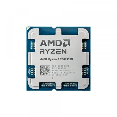 Bộ vi xử lý AMD Ryzen 7 9800X3D / 4.7GHz Boost 5.2GHz / 8 nhân 16 luồng / 104MB / AM5 | Tray