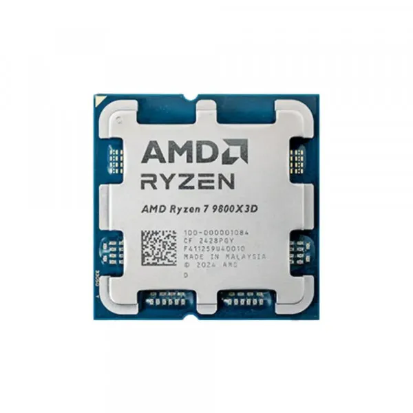 Bộ vi xử lý AMD Ryzen 7 9800X3D / 4.7GHz Boost 5.2GHz / 8 nhân 16 luồng / 104MB / AM5 | Tray 250 27326 cpu amd ryzen 7 9800x3d tray 11zon