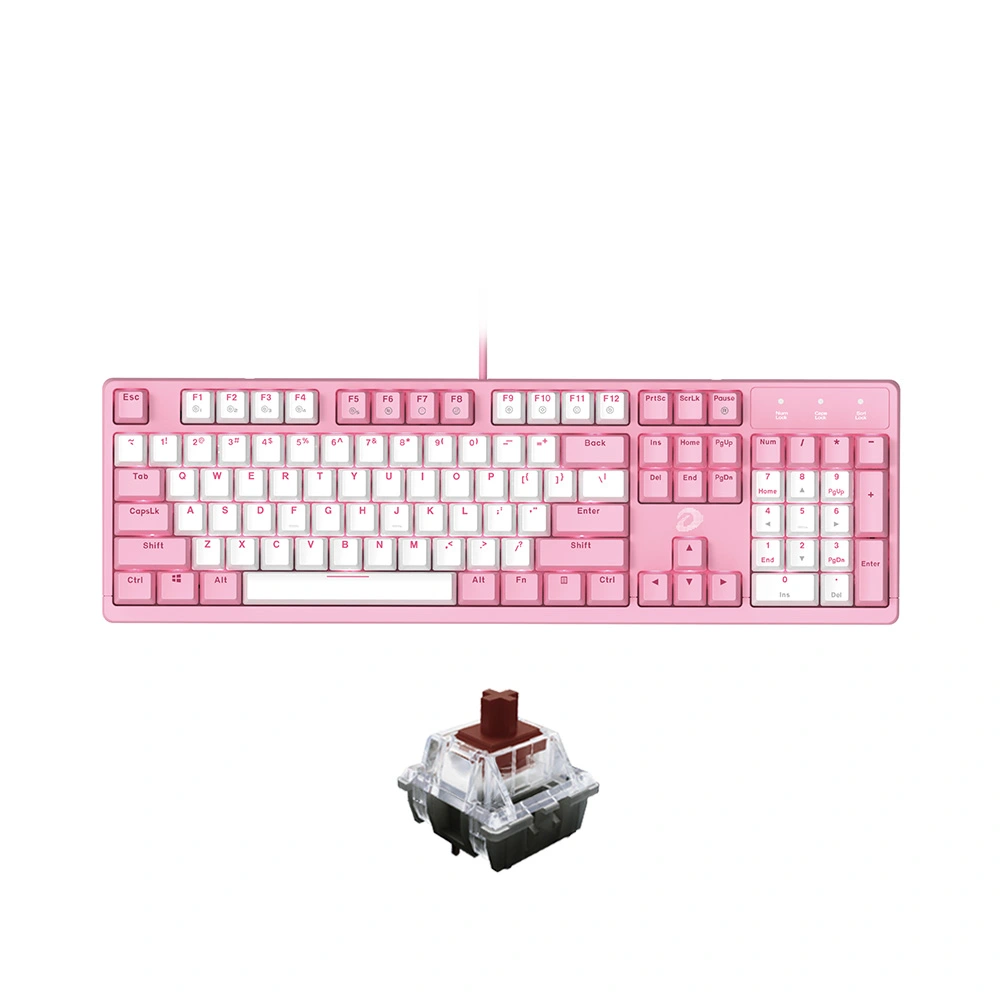 Bàn Phím Gaming DAREU EK1280s Blue Switch - Pink ANCBANPHIM