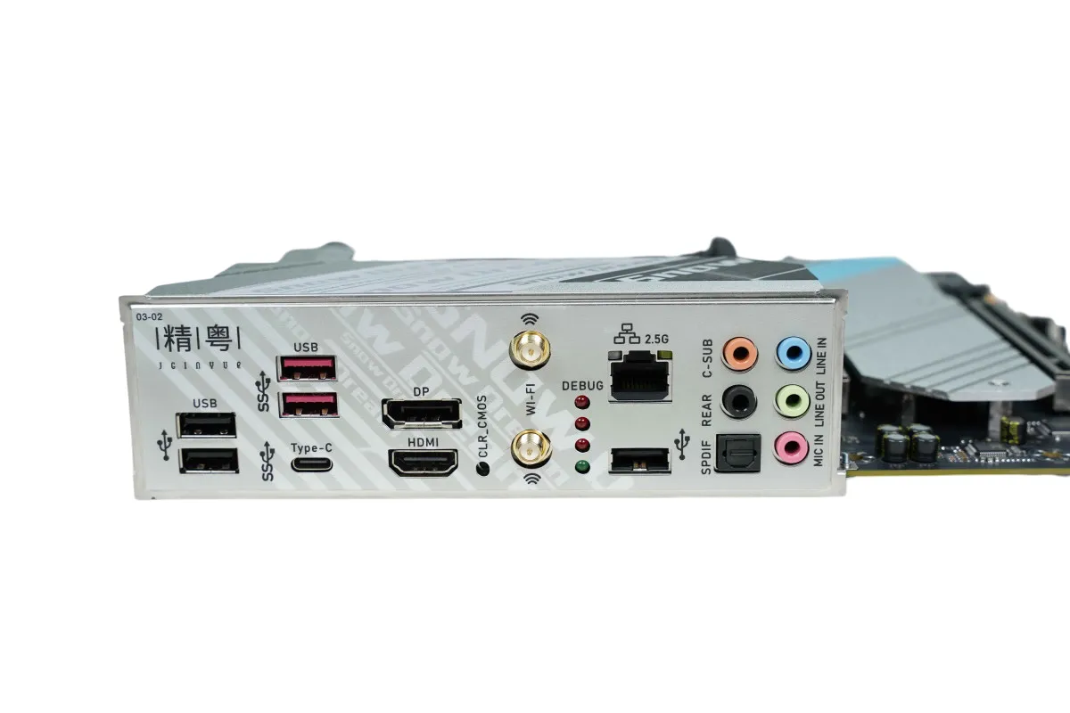 Bo mạch chủ JGINYUE B760M SNOW DREAM WIFI DDR4 BLACK ANCMAIN3 Photoroom 11zon