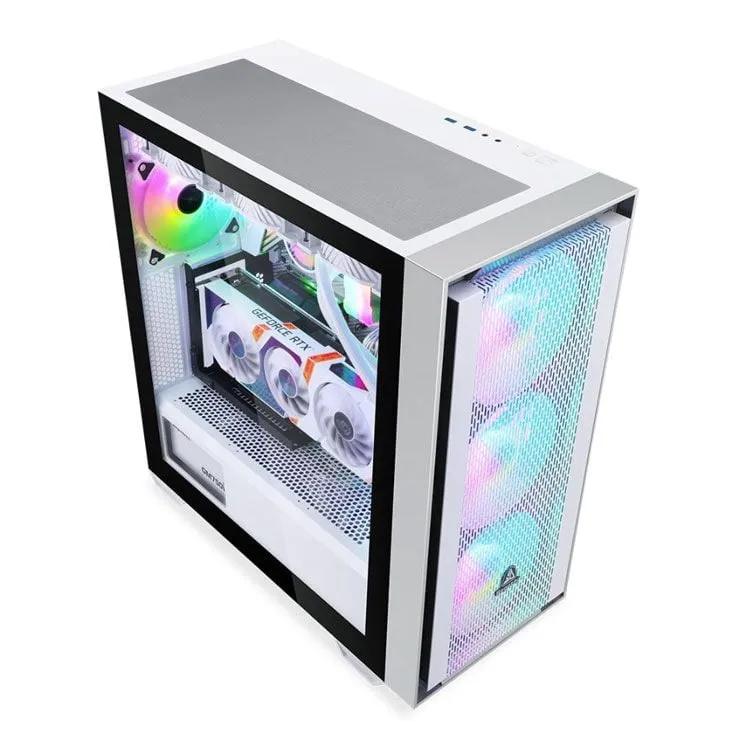 Vỏ Case Segotep GANK 360 E-ATX - White ANCSEGOTOP3 11zon
