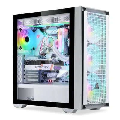 Vỏ Case Segotep GANK 360 E-ATX - White