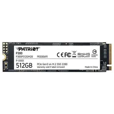 Ổ Cứng SSD 512GB Patriot P300 M2 NVMe