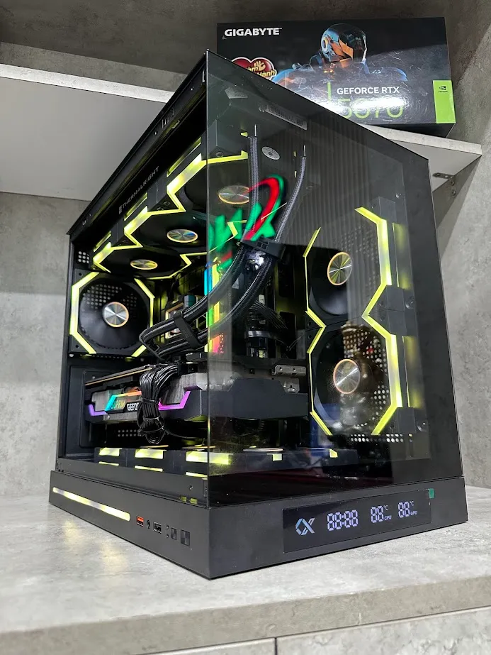 BỘ PC ANC I5 14TH - RTX 3080 |I5 14600KF | 32GB | SSD M2 512G 151 11zon