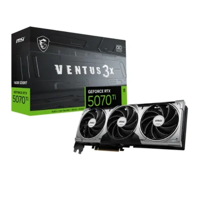 Card màn hình MSI GeForce RTX 5070 Ti 16G VENTUS 3X OC GDDR7