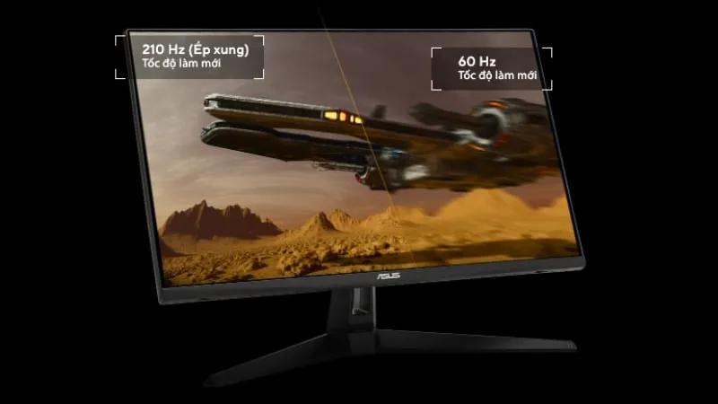 Màn hình Phẳng ASUS TUF GAMING VG27AQ5A 27" Fast IPS 2K 210Hz chuyên game 1Man hinh ASUS TUF GAMING VG27AQ5A Fast IPS 2K 210Hz chuyen game