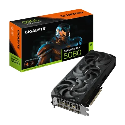 Card màn hình GIGABYTE GeForce RTX 5080 WINDFORCE OC SFF 16GB GDDR7