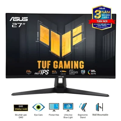 Màn hình Phẳng ASUS TUF GAMING VG27AQ5A 27" Fast IPS 2K 210Hz chuyên game