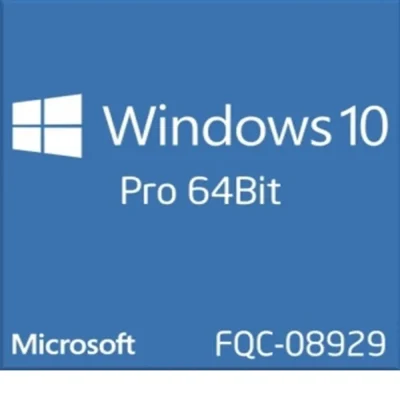 Windows 10 Pro 64bit English 1pk DSP OEI DVD