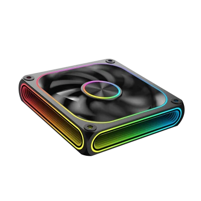 Fan Case Xigmatek Infinity Pro 8 | 120mm, ARGB Synmain , Gió thuận - Đen 2Quat tan nhiet PC Xigmatek Infinity Pro 8