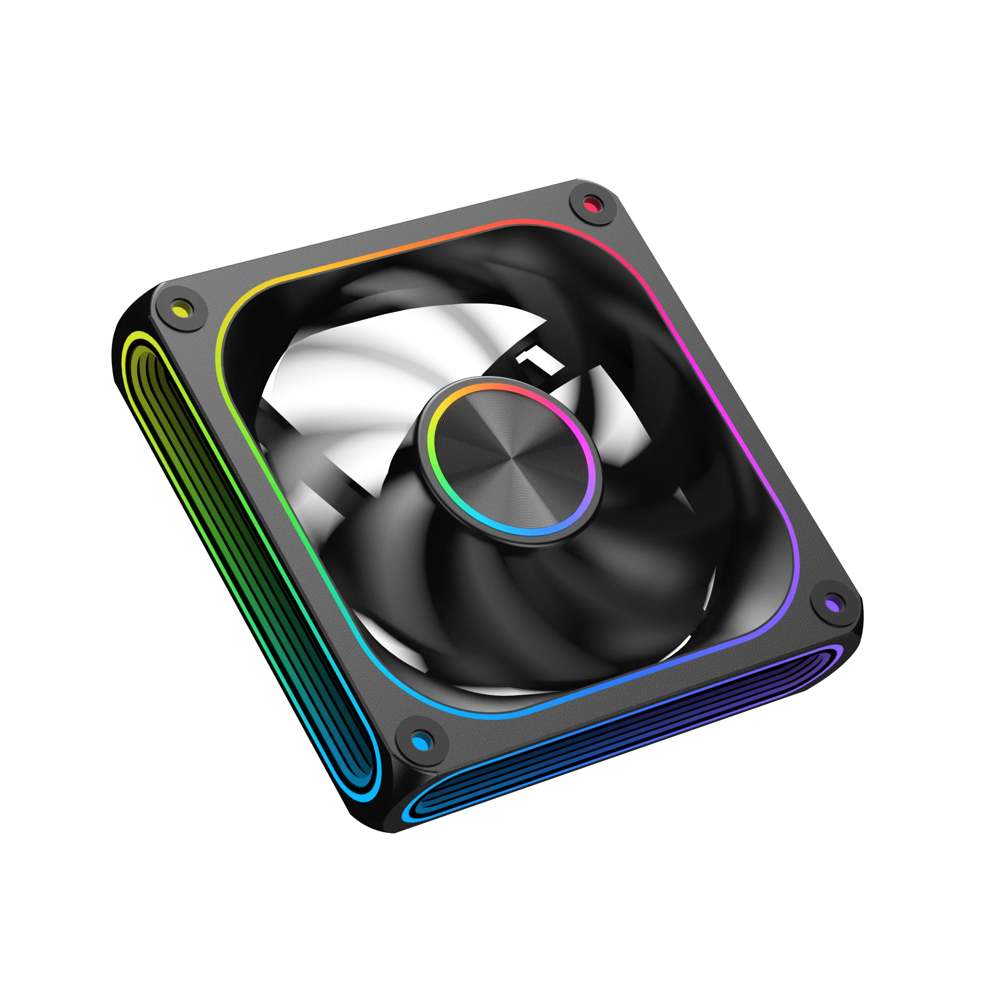 Fan Case Xigmatek Infinity Pro 8 | 120mm, ARGB Synmain , Gió thuận - Đen 3Quat tan nhiet PC Xigmatek Infinity Pro 8