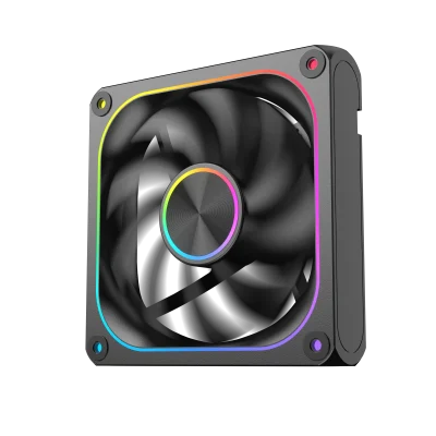 Fan Case XIGMATEK INFINITY PRO 8 | ARGB Synmain , Gió thuận - Đen 4Quat tan nhiet PC Xigmatek Infinity Pro 8