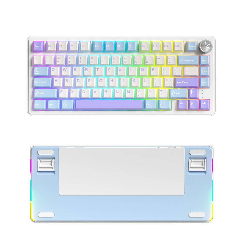 Bàn Phím Cơ Gaming ZIFRIEND RX75 PRO – RGB, Type-C/Wireless 2.4G/Bluetooth vn 11134207 81ztc mpt1216nfocra8 11zon
