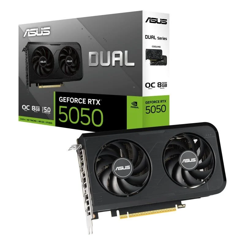 Card màn hình ASUS GeForce RTX 5050 Dual 8GB GDDR7 Card man hinh ASUS GeForce RTX 5050 Dual 8GB GDDR7