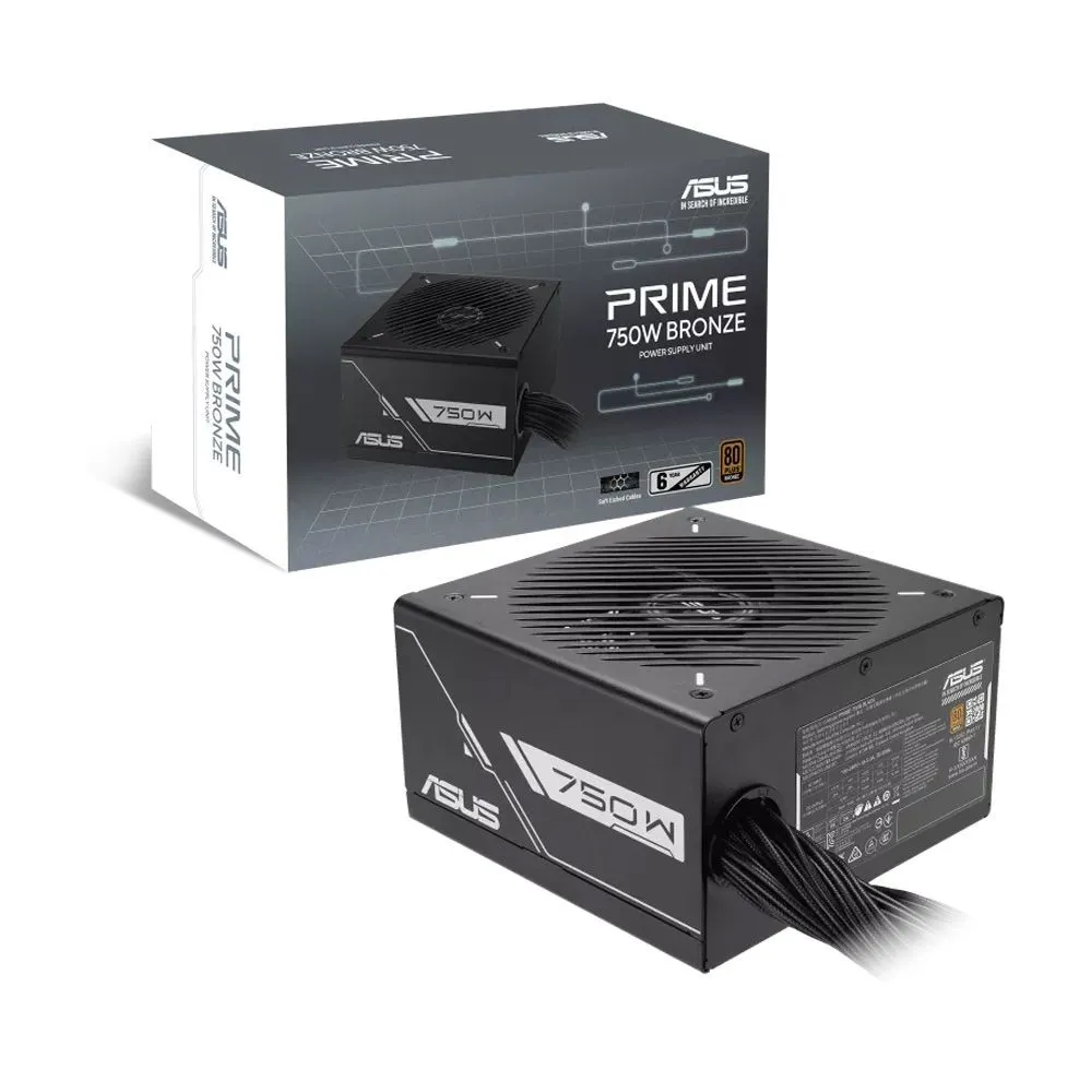 Nguồn ASUS Prime 750B Black 750W 80 Plus Bronze Nguon ASUS Prime 750B Black 750W 80 Plus Bronze