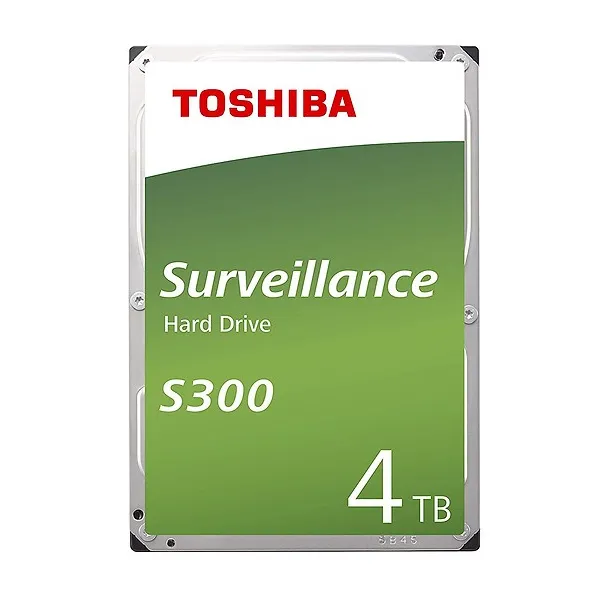 Ổ cứng camera Toshiba S300 HDWT840UZSVA 4TB (3.5Inch/ 5400rpm/ 256MB/ SATA3) O Cung HDD TOSHIBA 4TB S300