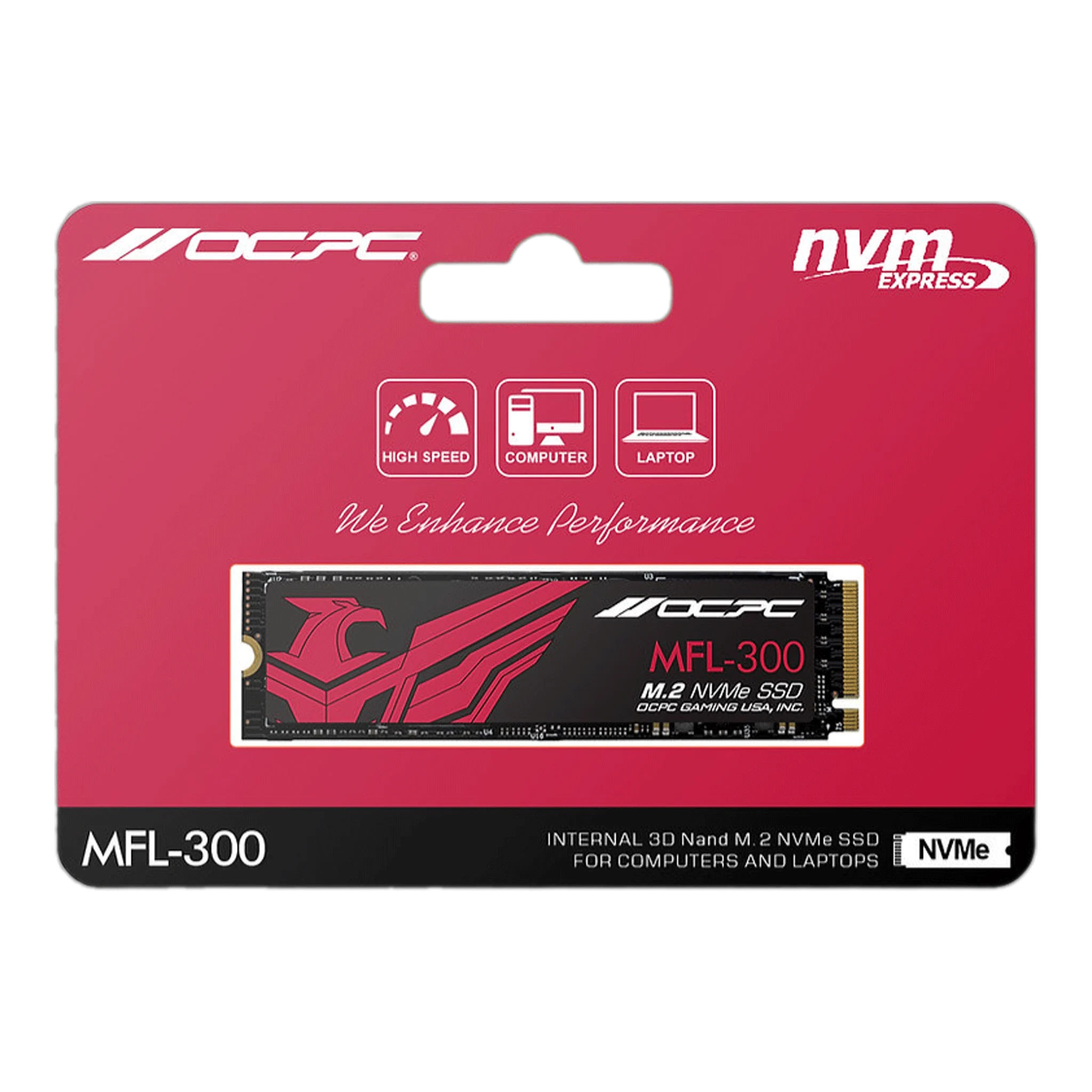 Ổ cứng SSD OCPC MFL-300 512GB NVMe Gen 3x4 O cung SSD OCPC NVMe 512GB