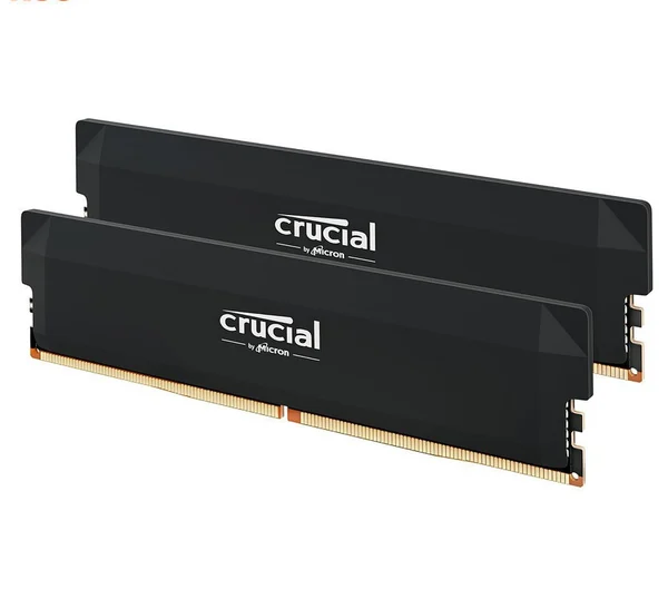 RAM CRUCIAL PRO CL36 32G (2x16GB) 6000MHz DDR5 BLACK RAM CRUCIAL PRO CL36 32G 2x16GB 6000MHz DDR5 BLACK