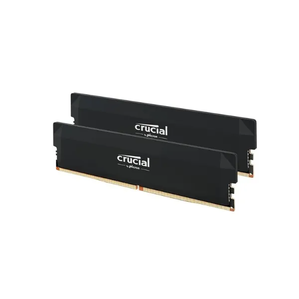 RAM CRUCIAL PRO CL36 32G (2x16GB) 6000MHz DDR5 BLACK Thiet ke chua co ten