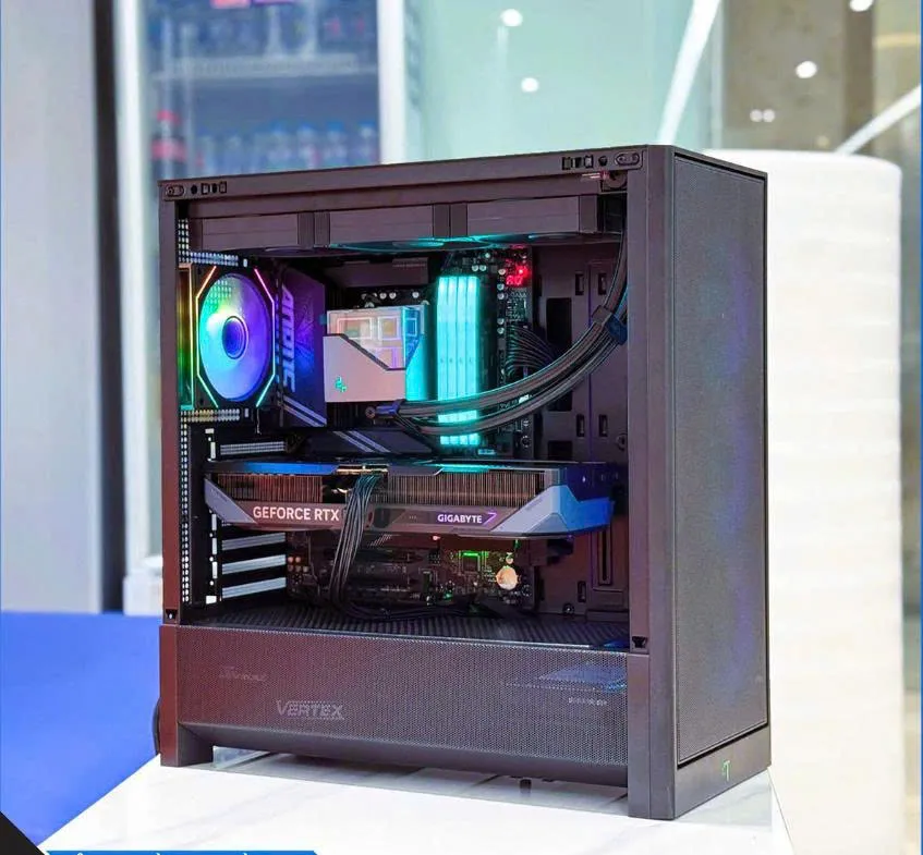 Vỏ Case Linktech Bahamut 4FA Black (Mid Tower/ Màu Đen) - 4 Fan case 11zon